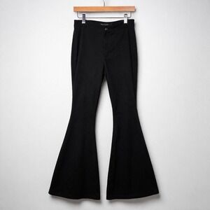 Willow Boutique High Waisted Bell Bottom Flare Jeans Womens Large Fiona Stretch
